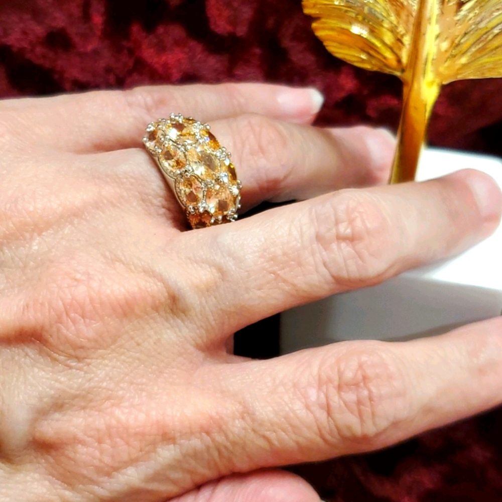 Silver Gemstone Ring - image 2